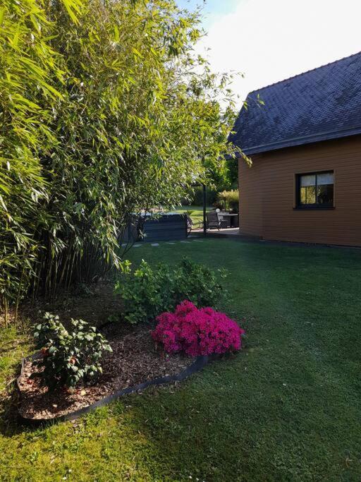Chambre Dans Un Ecrin De Verdure Angrie Exterior foto